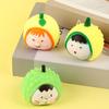 Fruity Scent Squeeze Toy Soft Elastic Pinching Music Stress Relief Cute Fruit Shape Decompression Gadget for Student Parties And Collecting Fun