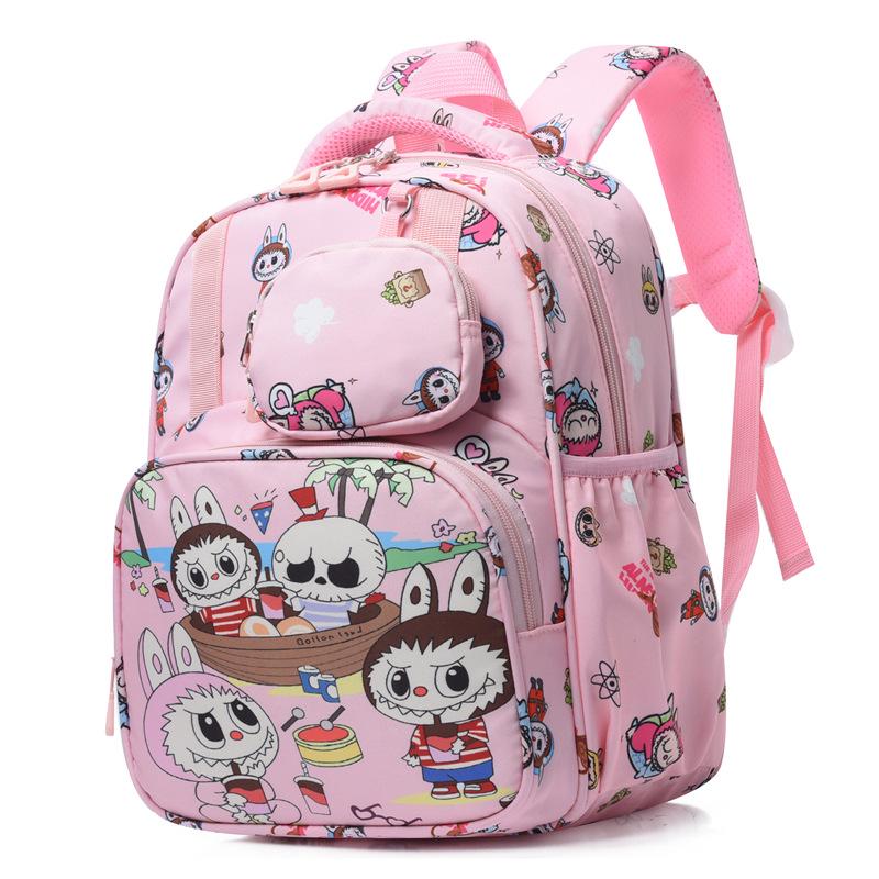 2025 Cartoon Print Kids' Lightweight Kindergarten Backpack