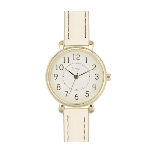 

Lamp Casual Basic Belt Watch N01619S-1 IV Women s Ivory