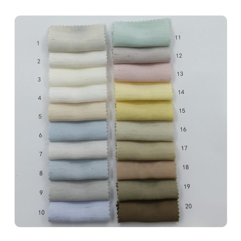 Silky Hemp Breathable Cotton-Linen Fabric for Women's Spring Summer Casual Dresses