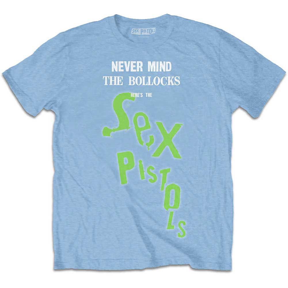 Men s Sex Pistols NMTB Drop Logo Slim Fit T-shirt Medium Light 4XL