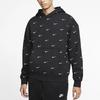 Nike All Over Swoosh Logo Hoodie CJ8907-010