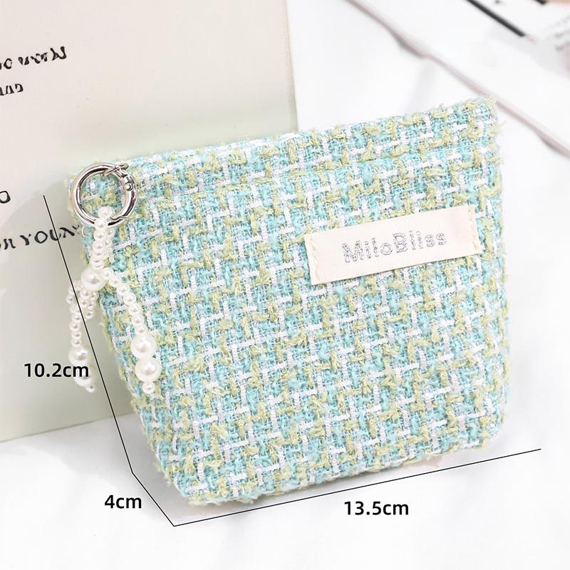 Coin Purse Portable Makeup Bag Student Lipstick Bag Fresh And Cute Storage Bag
