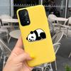 A74 Fodral För OPPO A74 CHP2219 Fodral Lyxigt Fjäder Dinosaurie Daisy Mönster Bakre Skydd För OPPO A74 5G CPH2197 A 74 Mjuk Capa