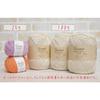 Hamanaka Pom Solid Cotton Baby Wool Thick Col.411 Cream 100g Approx. 280m 2410