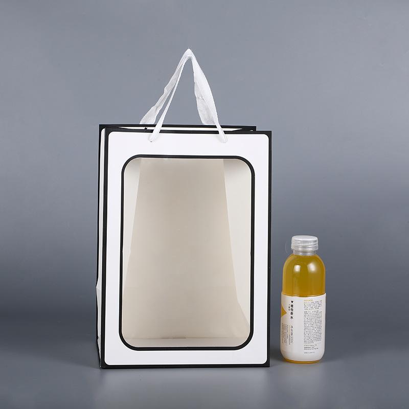 1/5/10Pcs Present Bags Multifuntion Present Bag With Handles Packaging Bag Chocolate Candy Dessert Box Presents Bags Bolsa De Regalo