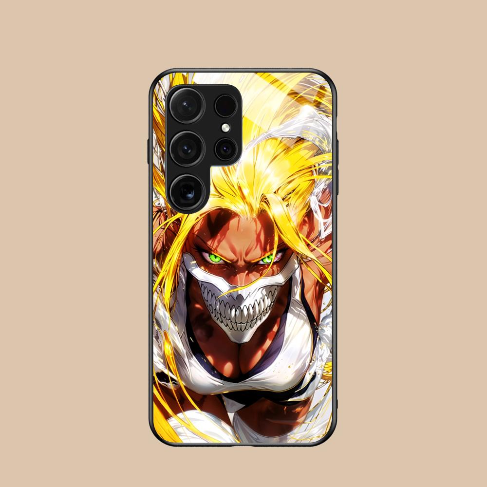 Bleach Tier Harribel Cell Phone Case for Samsung Galaxy S26 S25 S24 S23 S22 S21 S20 Note20 Plus FE Ultra Glass Colorful Cover