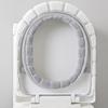 Thickened Warm Fluffy Toilet Seat Pad Universal O-shaped Plush Toilet Seat Cover Nordic Style Soft Padding For Toilet
