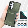 For Samsung Galaxy A55 5G Case Slide Lens Cover Design TPU+PC Phone Protector