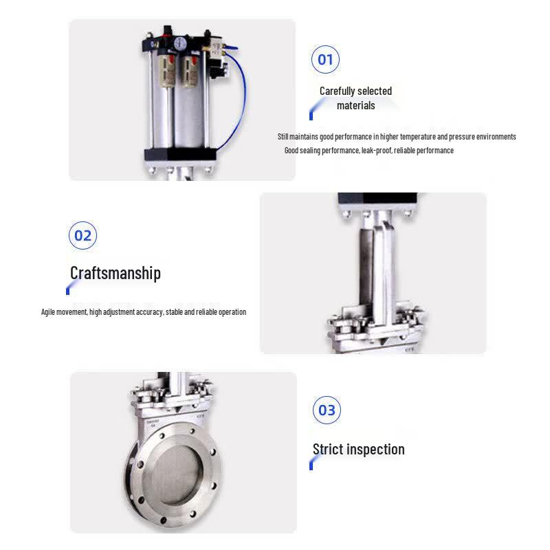 Jingcheng 316L Stainless Steel Knife Gate Valve
