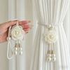 2 Pezzi Minimalisti Fermalacci per Tende a Forma di Camelia Moderni Fermacancelli per Tende Ornamento da Appendere