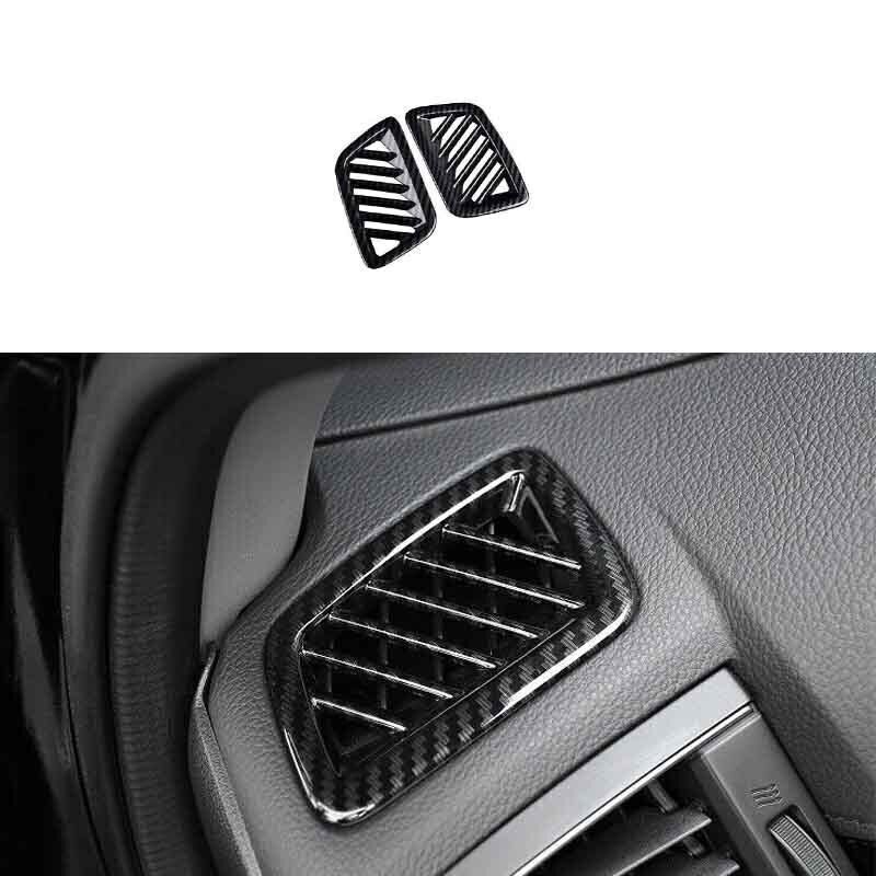 For Honda CRV CR-V Trim Instrument L&R Air Outlet Vent Carbon Fiber 2X 2017-2022