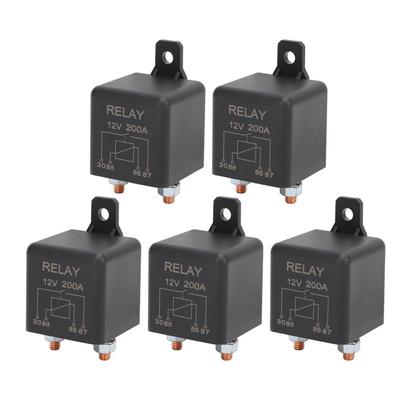 12V Laderelais Schwerlast 200A 4 Klemmen Auto Anlasser Ein Aus Relais für 12VDC Autokreissystem