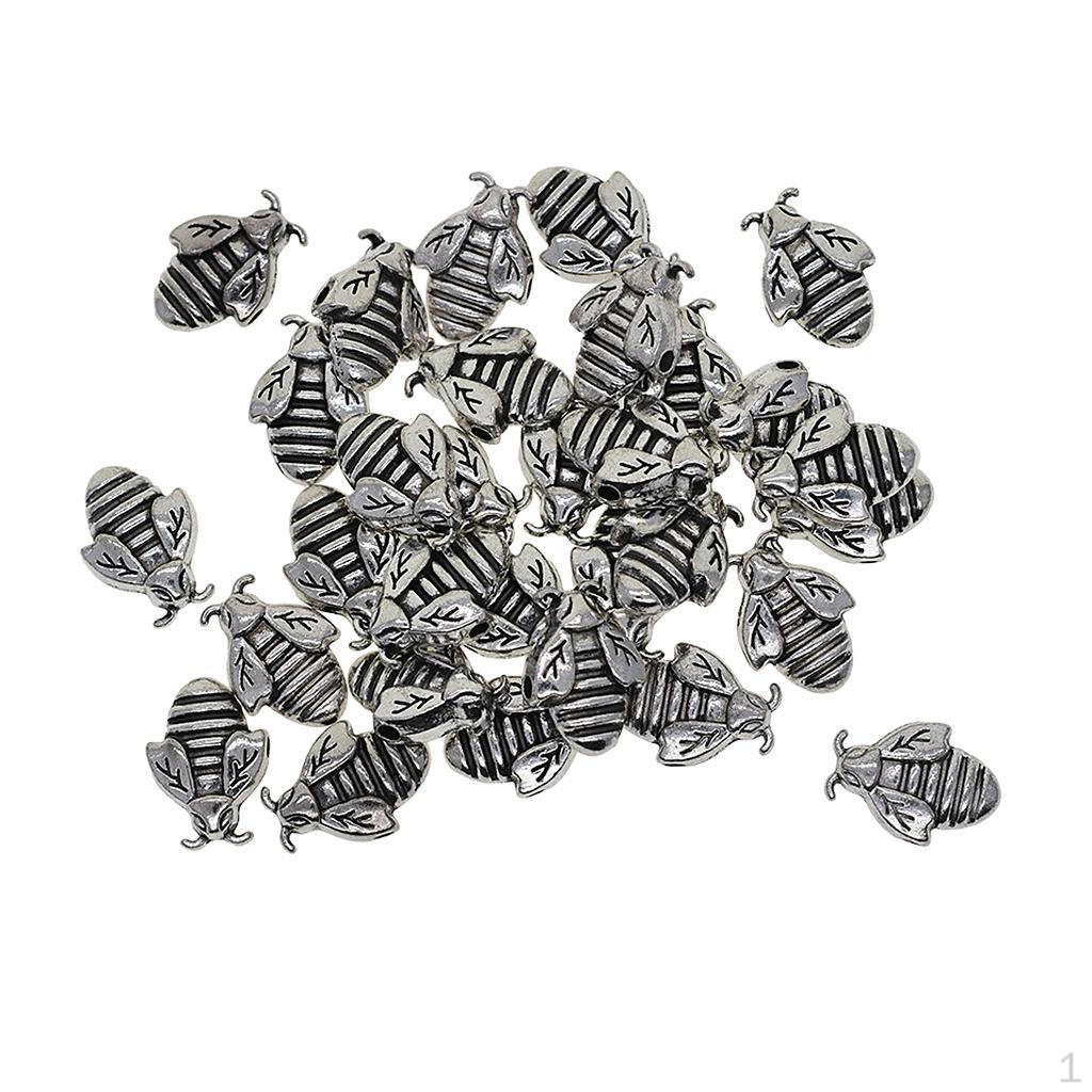 30 Pieces Alloy Charms Pendants Beads DIY for Necklace Bracelet Jewelry Making and Crafts,