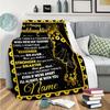 To My Granddaughter Customize Your Name Blanket Warm Comfortable And Soft Blankets Are Suitable For Home Lunch Break Blanket Office Sofa Sofa Gift To