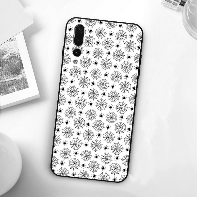 Spinnennetz-Kopfmaske für Huawei Nova 11 10 9 SE Y70 Y60 Y90 Y61 Y91 Y73 Y72 12i 11i 8i P30 P40 Lite P60 Pro Hülle