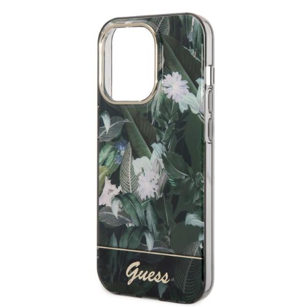 Guess Guhcp14Xhgjgha Iphone 14 Pro Max 6,7 Zielony/Green Hardcase Jungle Collection