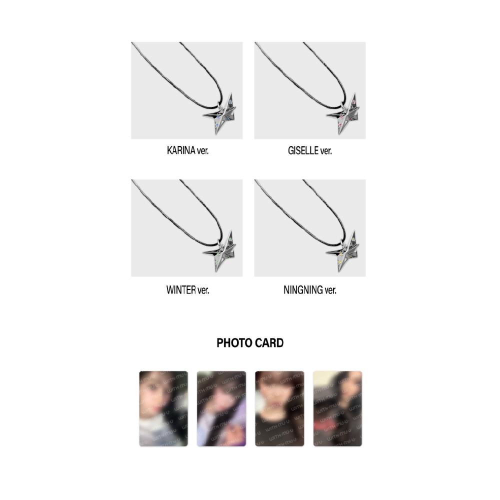 Pre-order aespa WEEK Rich Man Necklace Set