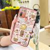 Soft case Ring Phone Case For HTC Desire 20 Plus/D20+ Anti-knock Kickstand Lanyard Anti-dust Silicone Protective Durable