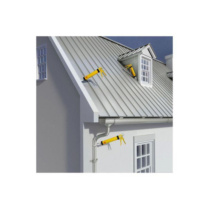 Mastic - SIKA - Sikaseal 189 - Butyl gris - 310 ml - Résistant aux intempéries