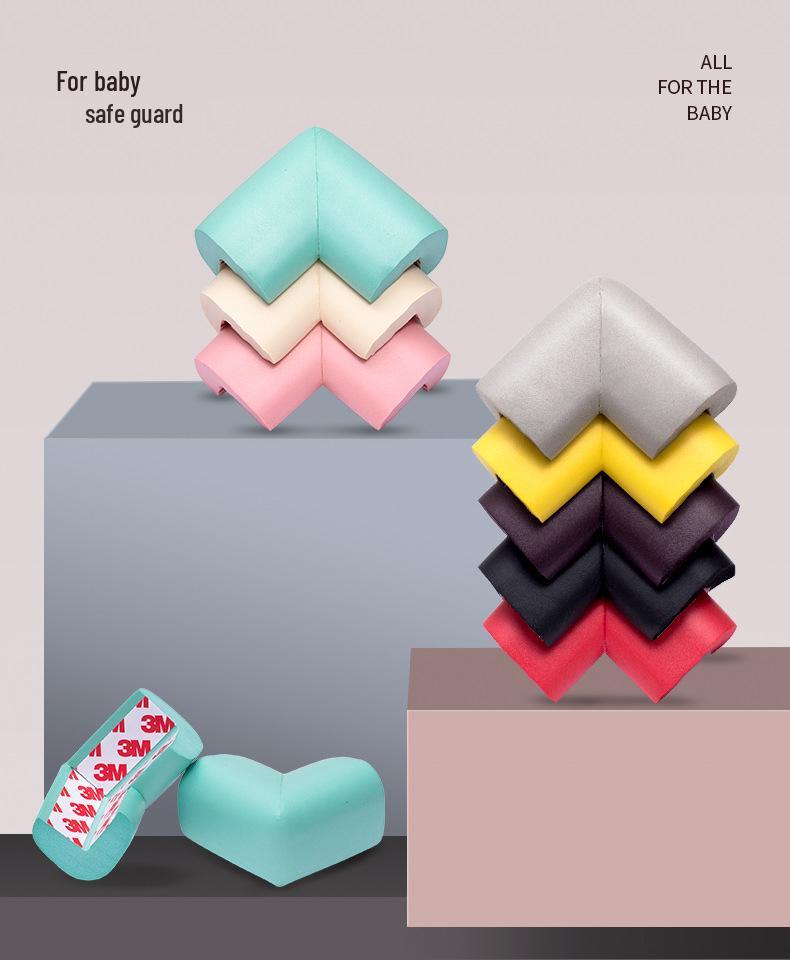Soft Corner Protectors for Children's Furniture - Anti-Collision and Anti-Bump Safety Stickers for Babies