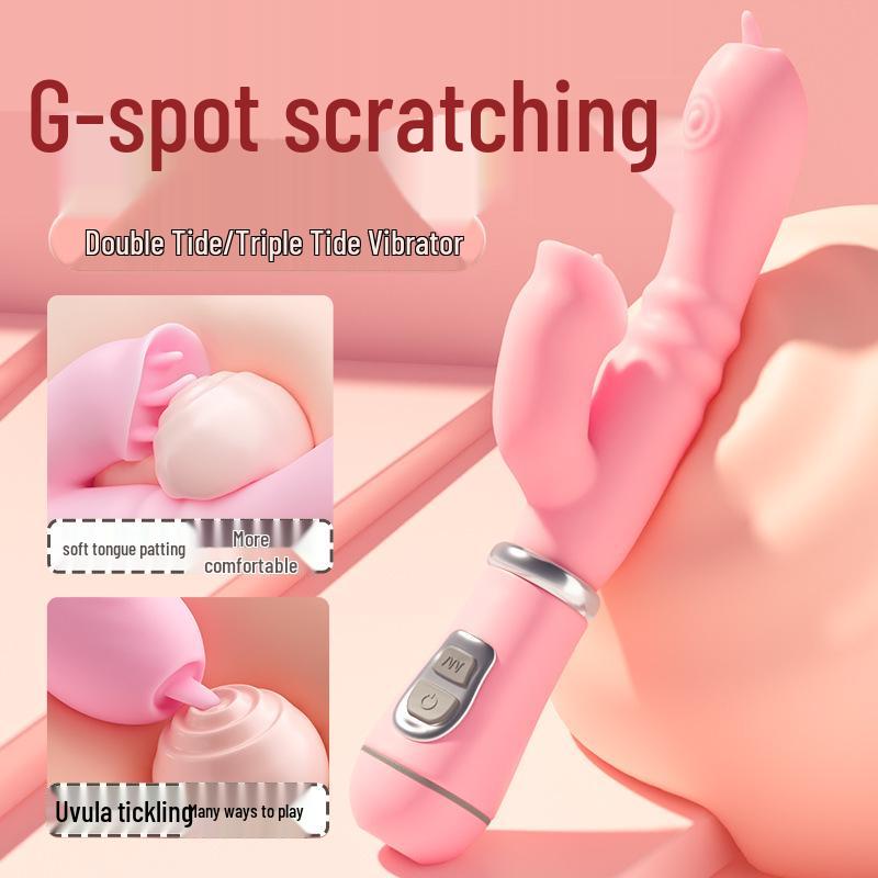 Long Love Female Vibrating Massage Stick - Erotic Adult Toy Cannons for Insertion & Masturbation.