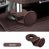 Car Seat Back Hook, Durable ABS Material, Rear Car Organizer Hook, Bag Holder, Interior Accessory Suitable for All Car Models