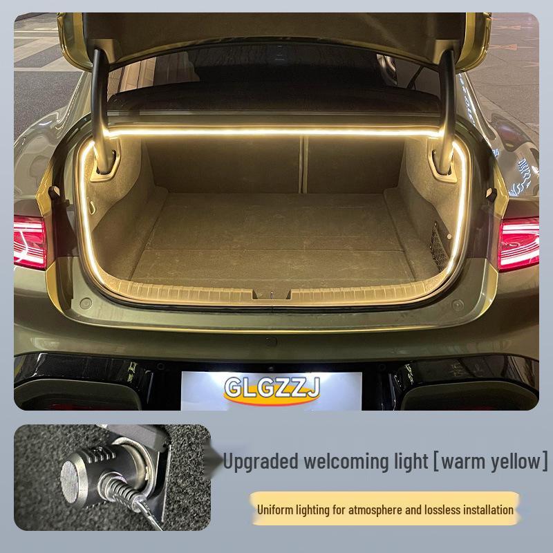 Xiaomi YU7 Trunk LED Ambient Taillight & Cigarette Lighter Decorative Lighting
