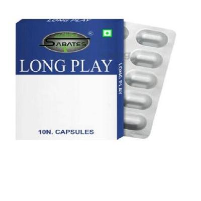 Sabates Long Play Capsule 10 Capsules
