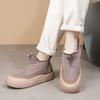 Modische Klobige Runde Zehenpartie Wasserdicht Fleecegefüttert Damen Schneestiefel Winter Arbeit Bequem und Elegant 2025 Neuheit Schicke Damenschuhe