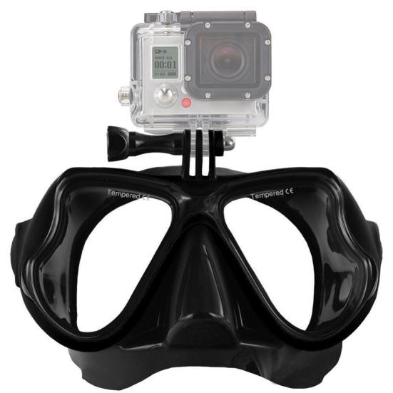 

Маска и очки для подводного плавания Yousheng для экшн-камер GoPro Hero 5/4/3 чёрный