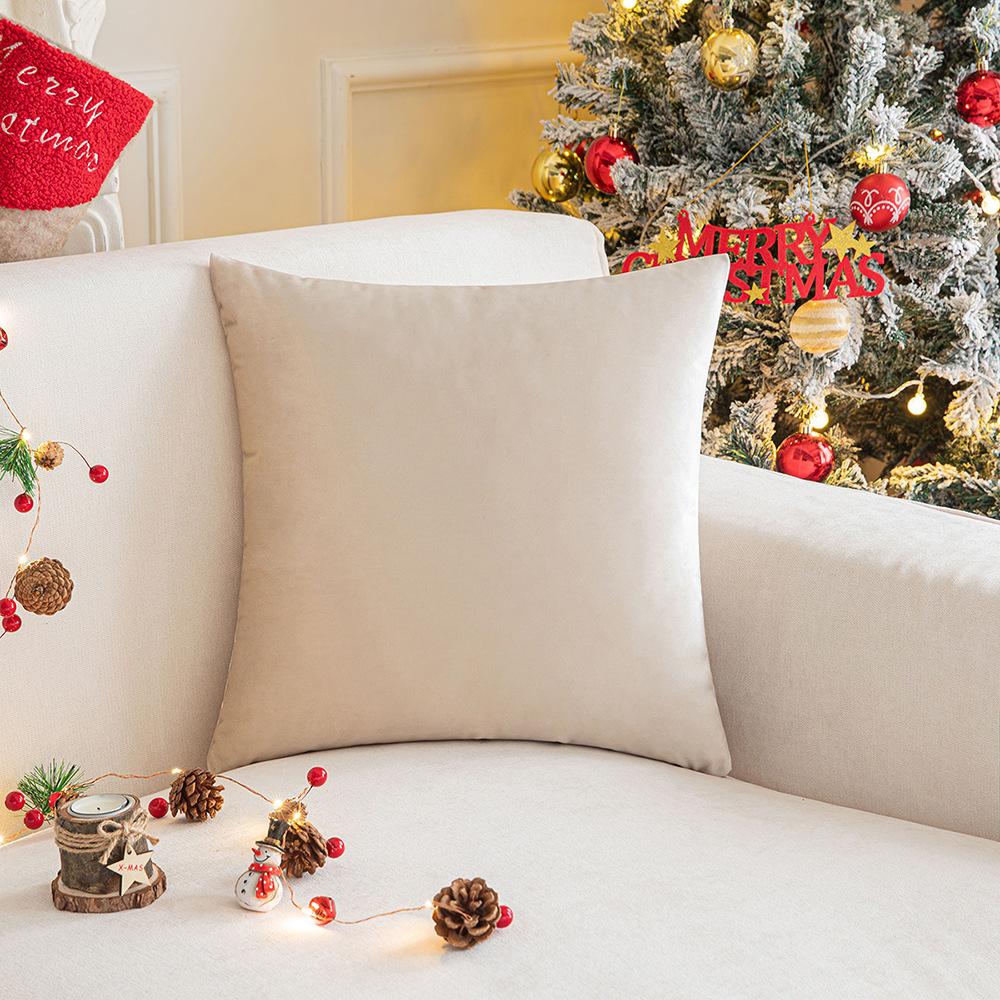 

Новая итальянская бархатная рождественская подушка Ins знаменитость в интернете подушка для дивана в гостиной наволочка подушка для сна подушка может быть отсоединена и постирана 45 * 45cm without core