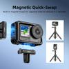 Magnetic Quick Release Mount for DJI Osmo Action 6 5 Pro 4 3 NANO OSMO 360 2-Claw Adapter Base for DJI Osmo Nano Accessories