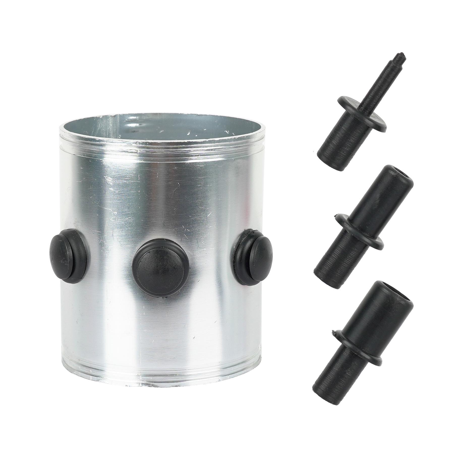 

Алюмінієва з єднувальна трубка EGR 3 дюйми для системи рециркуляції вихлопних газів двигуна срібний