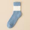 Socks Men'S Medium Tube Socks Season Fleece Thickened Warm Coral Fleece Socks Men'S Home Sleeping Floor Socks