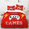 2/3pcs bedding set Digital Print Comfortable Duvet Cover for Home Bedroom Decoration, 1 Duvet Cover and 2pillowcase with Zippers