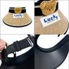 Cartoon Vinyl Children's Empty Top Hat Cute Baby Summer Outdoor Sports Sun Hat English Letter Knitted Straw Hat