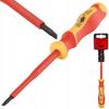Insulated Screwdriver Flat Screwdriver for Electrician VDE SL3x75mm Vorstahl