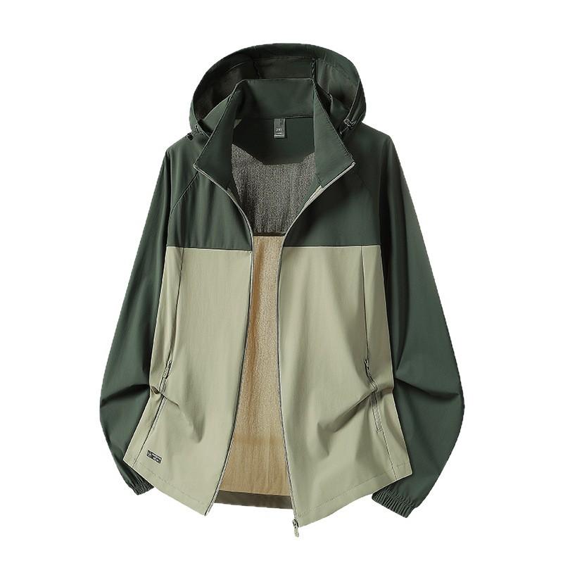 Ice silk sunscreen clothing for men and women, light and breathable in summer, ice-feeling outdoor UV-proof skin clothing jacket 1 formulated LOG