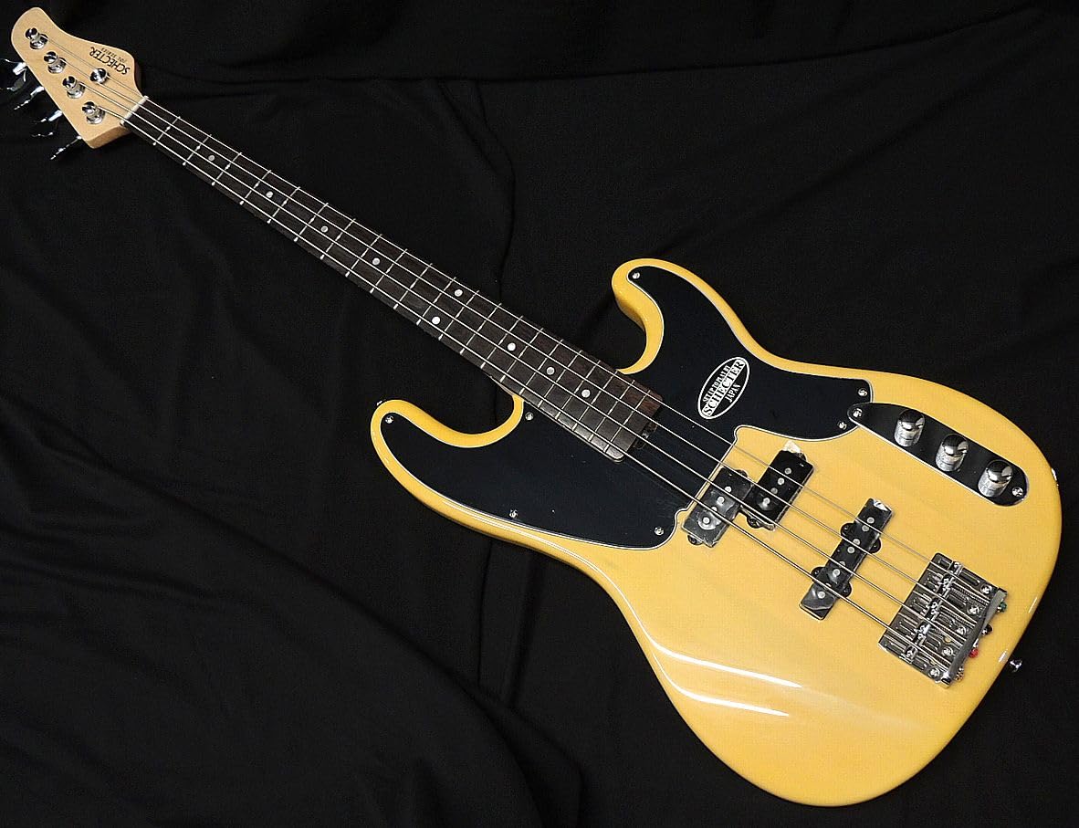 

SCHECTER OL-TB BSC R Schecter Original Precision Bass Type Butterscotch PJ Pickup 4 String Electric Bass