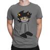Homestucks Pantskat Karkat T-Shirt Men's Cotton Clothes Printed Fiction MSPA O-neck Short Sleeve