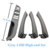 For BMW 3 Series E90 E91 316 318 320 325 328i LHD Top Quality Interior Plastic Door Pull Handle with Cover Trim Full Set