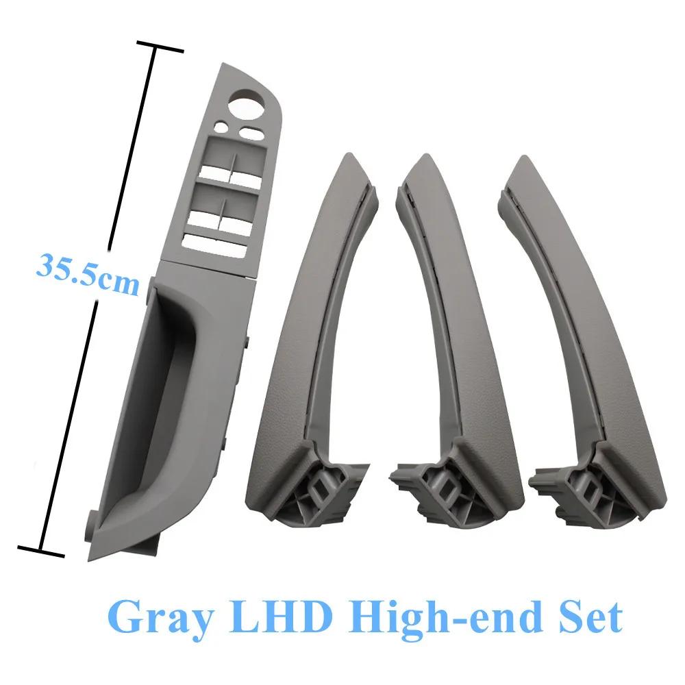 For BMW 3 Series E90 E91 316 318 320 325 328i LHD Top Quality Interior Plastic Door Pull Handle with Cover Trim Full Set