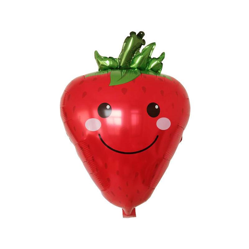 Fruit & Veggie Shaped Foil Balloons - Party Decor & Photo Props for Birthdays and Events