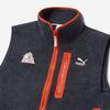 Puma Sleeveless Sherpa Vest The Neverworn II With Letter Embroidery Men Vests Black 623014-16