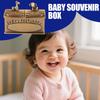 Baby Tooth Keepsake Box Adorable Animal Design Teeth Keepsake Box Zinc Alloy Childhood Memory Organizer for Boys Toddler Baby