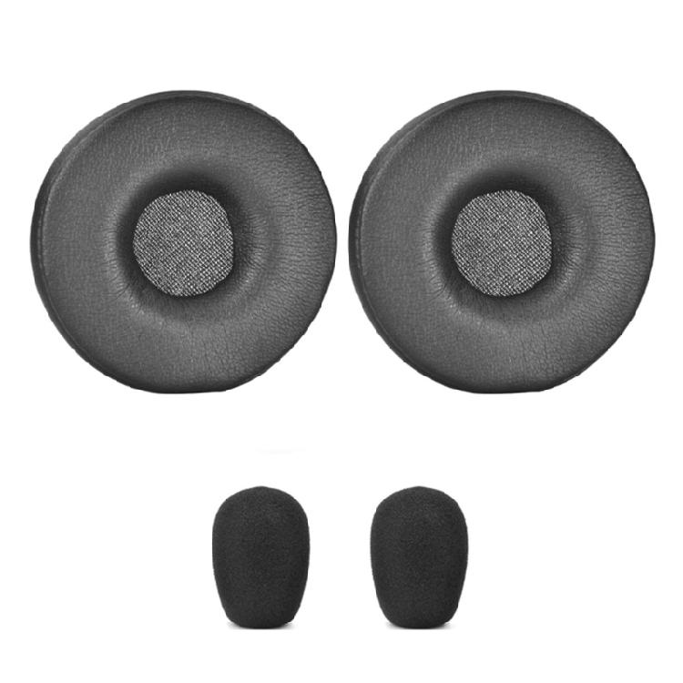 

Quality Ear Pads Microphone Windshield for Engage55/65 Wireless Headphone Ear Cushions Comfortable and Easy to Install 1