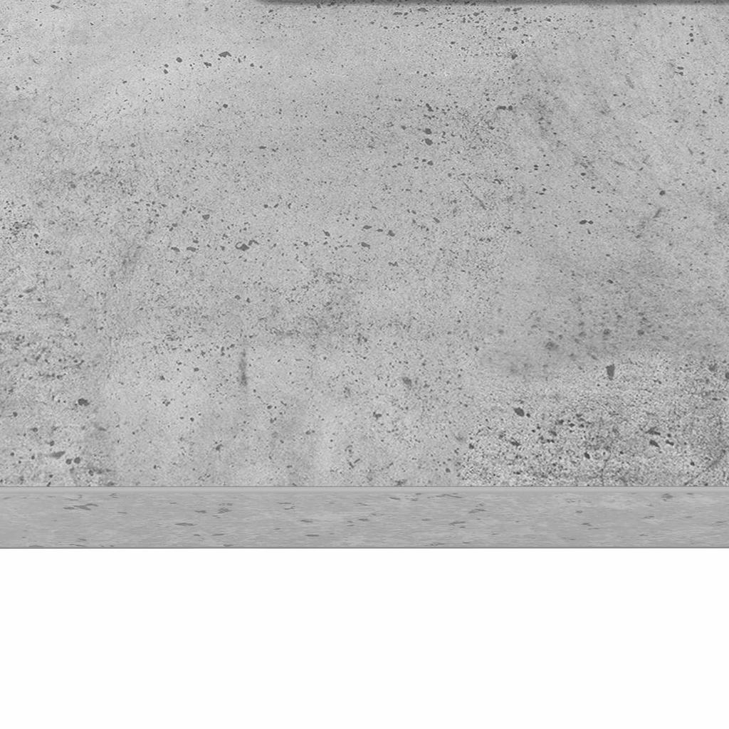 Wall Mounted Desk Concrete Grey 60 x 45 x 30 cm Particleboard