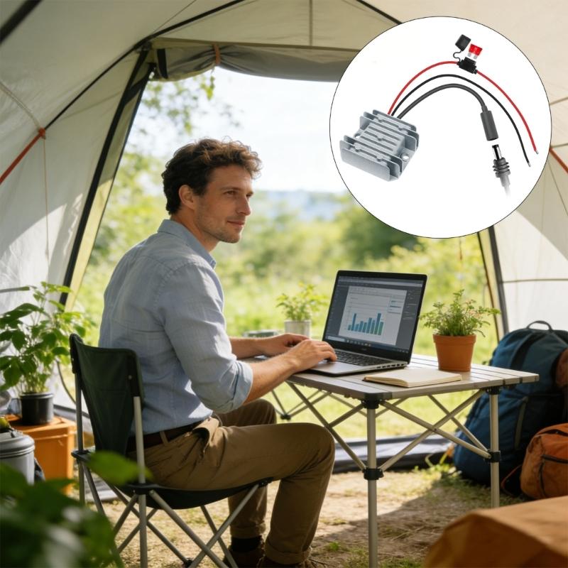 12V/24V Adapters Step Up Converters with Female Plug 30V 3.5A Output for Power Supply Step Up Conversion Easy to Install