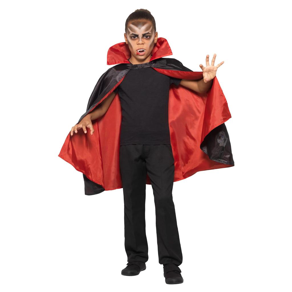 Smiffys Childrens/Kids Vampire Reversible Cape